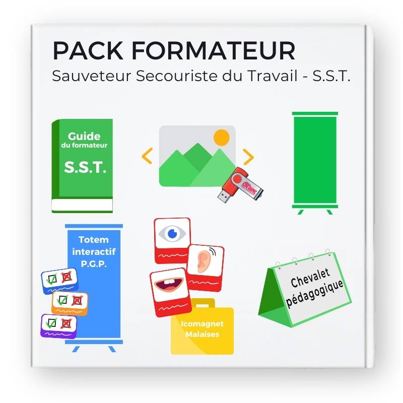 Qu'est-ce que la formation sauveteur secouriste du travail SST de l'INRS ? ©Icone Graphic